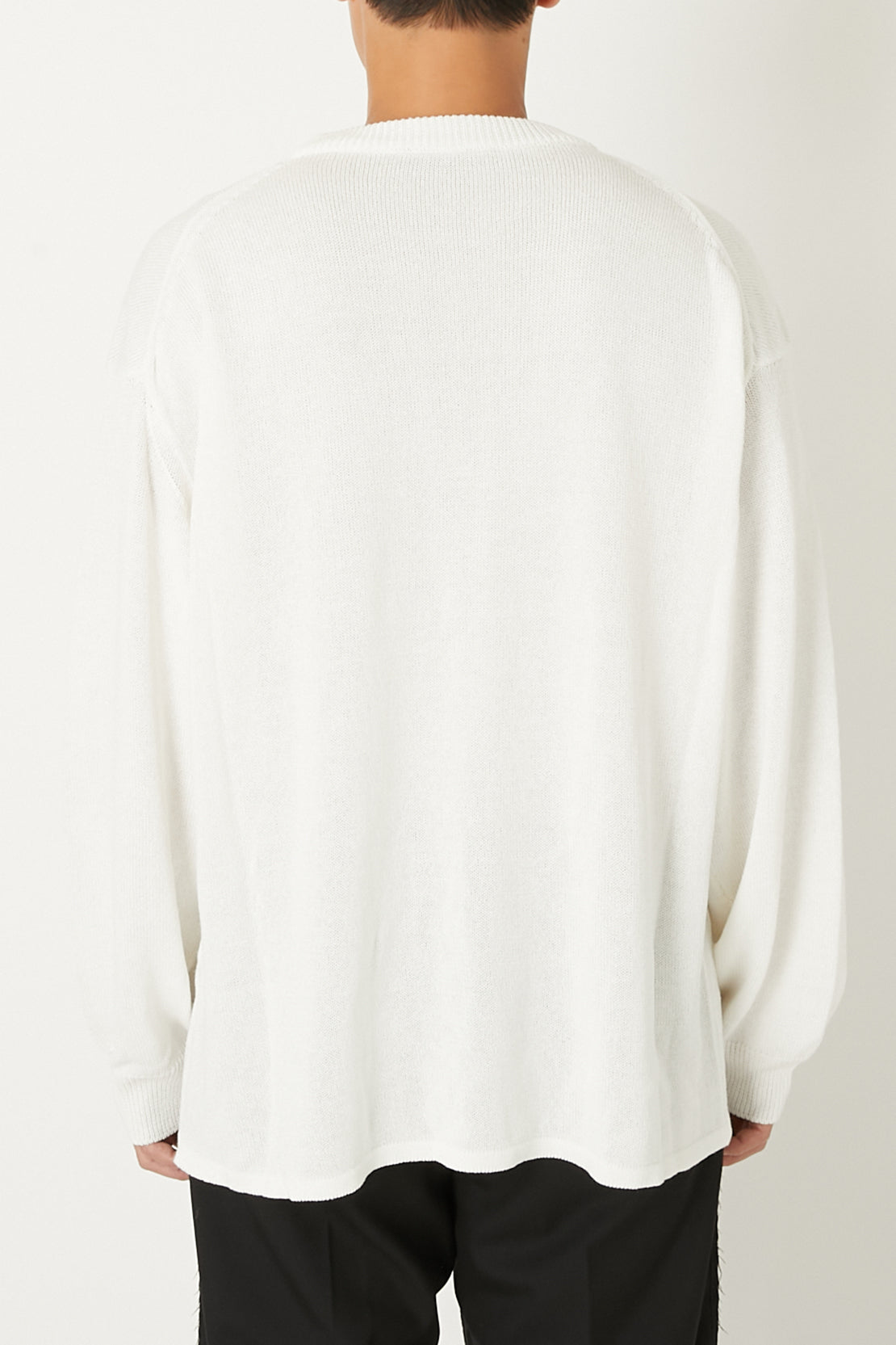 COTTON PAPER PRINT KNIT