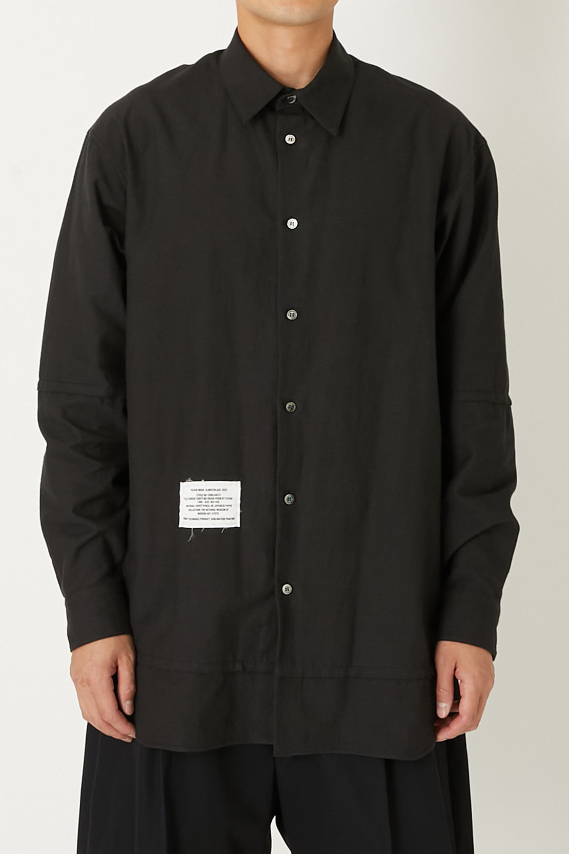 WOVEN REMAKE PACHIED PRINT SHIRTS
