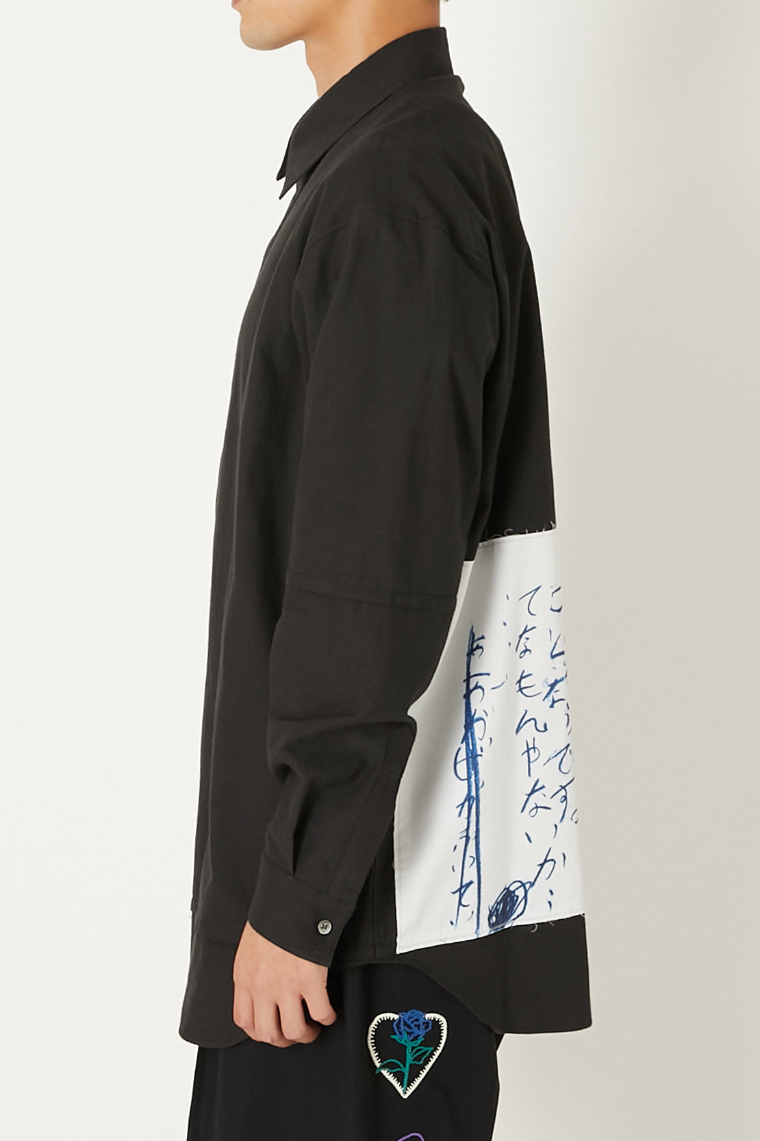 WOVEN REMAKE PACHIED PRINT SHIRTS
