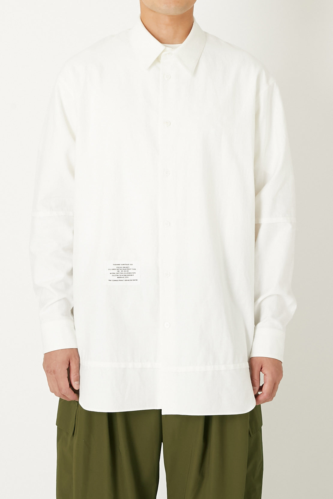WOVEN REMAKE PACHIED PRINT SHIRTS