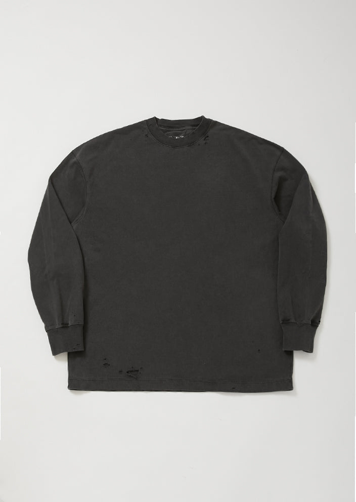 DAMEGE DYEING LONG SLEEVE T GOMA