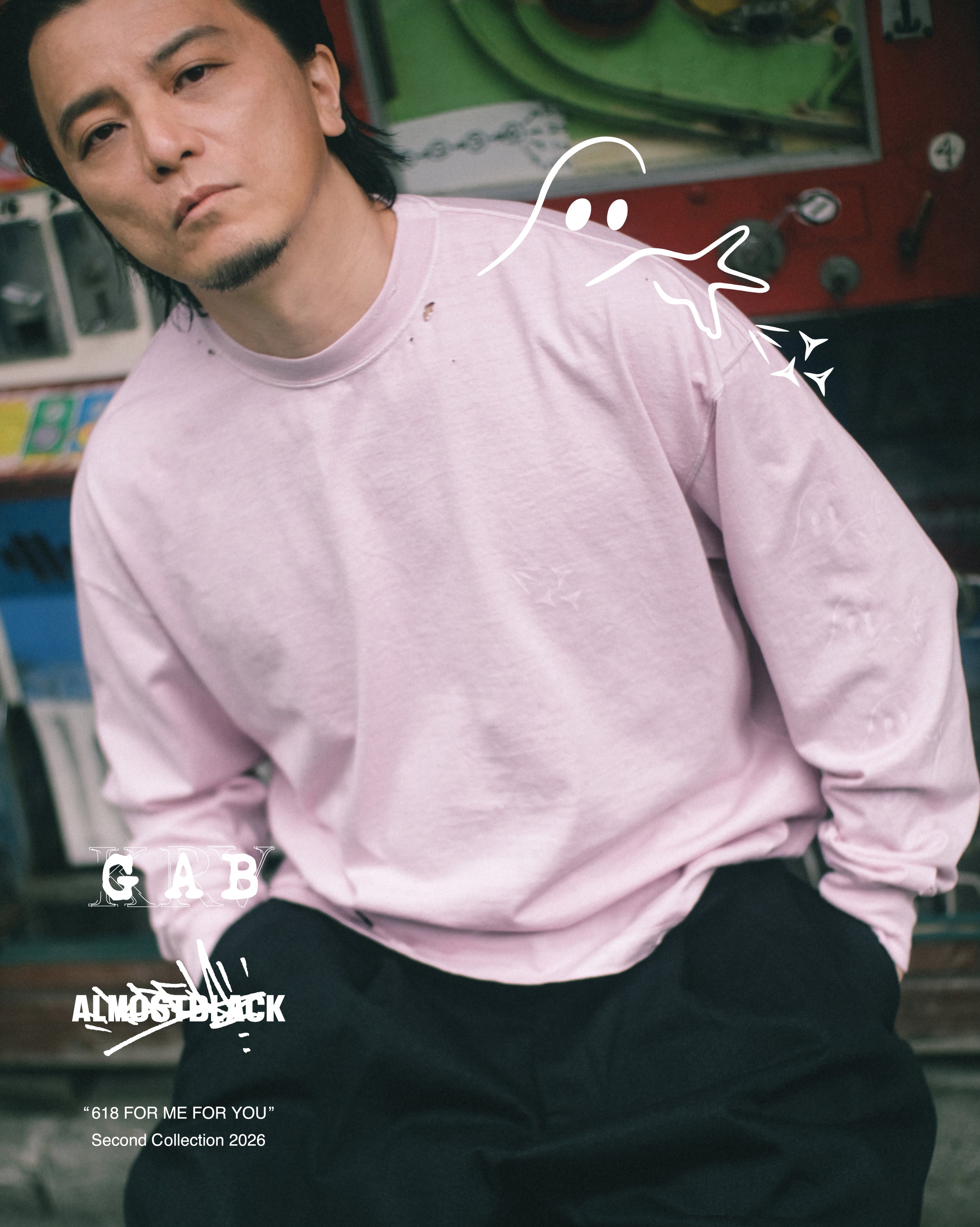 KREVA×GHOST ALMOSTBLACK