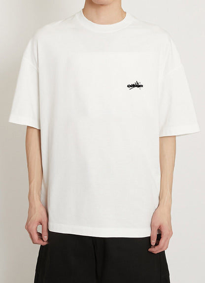PRINT T SHIRT WHITE