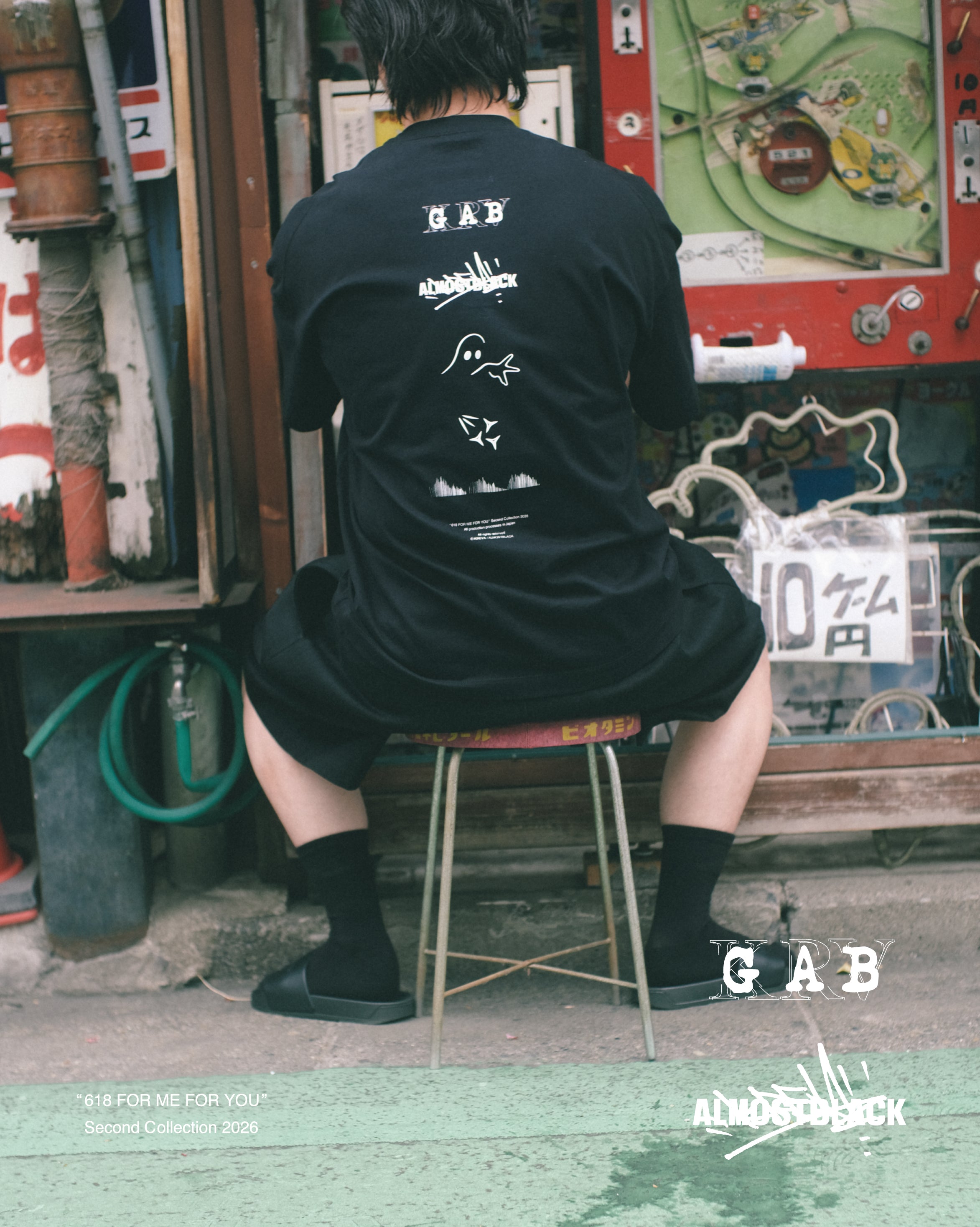 KREVA×GHOST ALMOSTBLACK