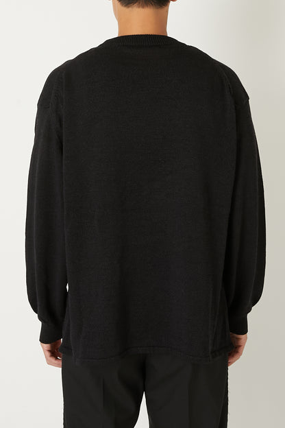 COTTON PAPER PRINT KNIT