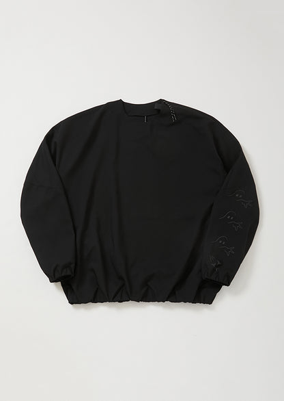 WOVEN DWR LONG SLEEVE PONCHO
