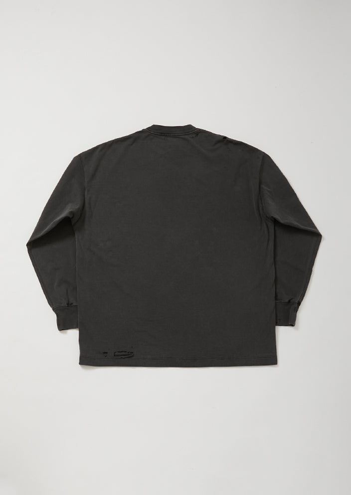 DAMEGE DYEING LONG SLEEVE T GOMA