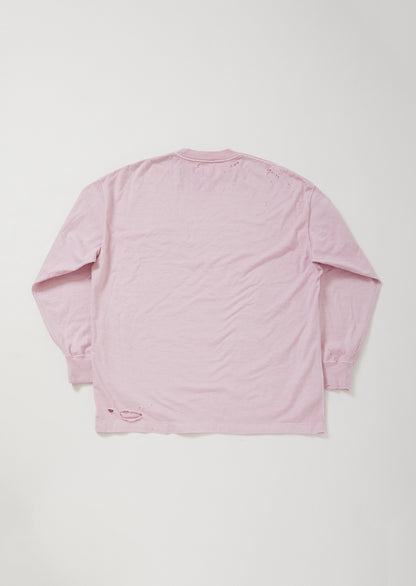 DAMEGE DYEING LONG SLEEVE T HAKUTOU