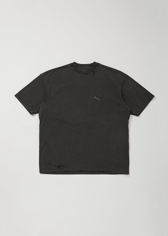 DAMEGE DYEING SHORT SLEEVE T GOMA