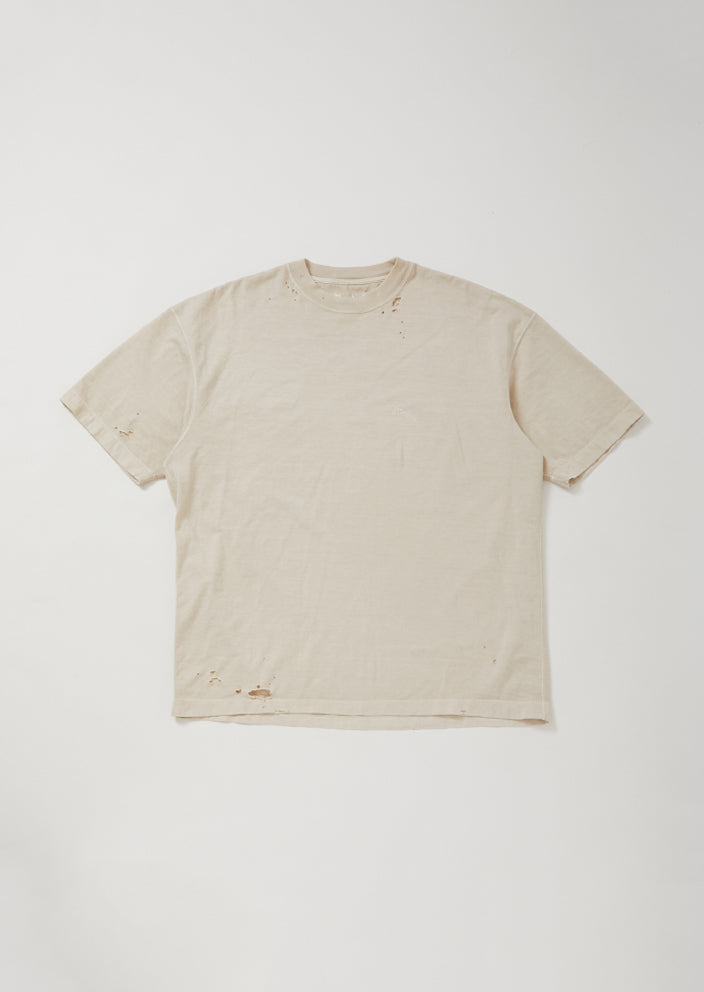 DAMEGE DYEING SHORT SLEEVE T KINAKO