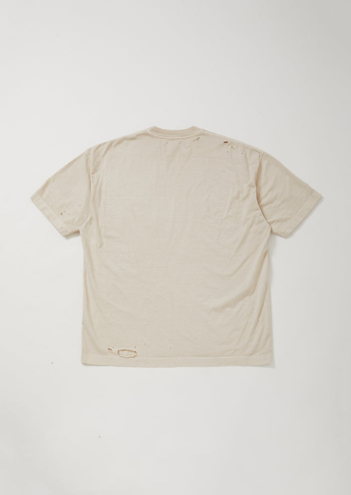DAMEGE DYEING SHORT SLEEVE T KINAKO