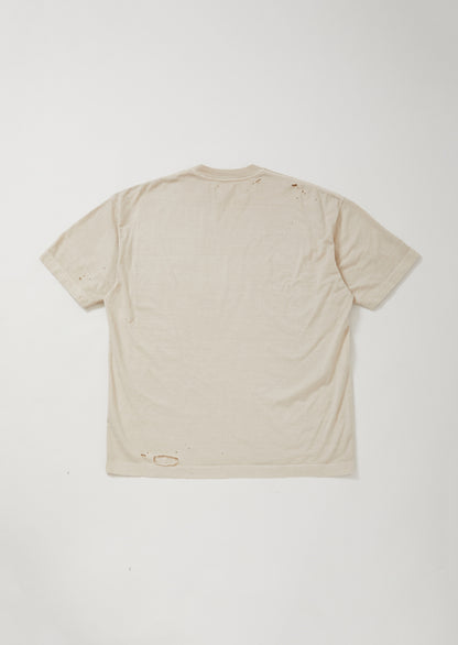 DAMEGE DYEING SHORT SLEEVE T KINAKO