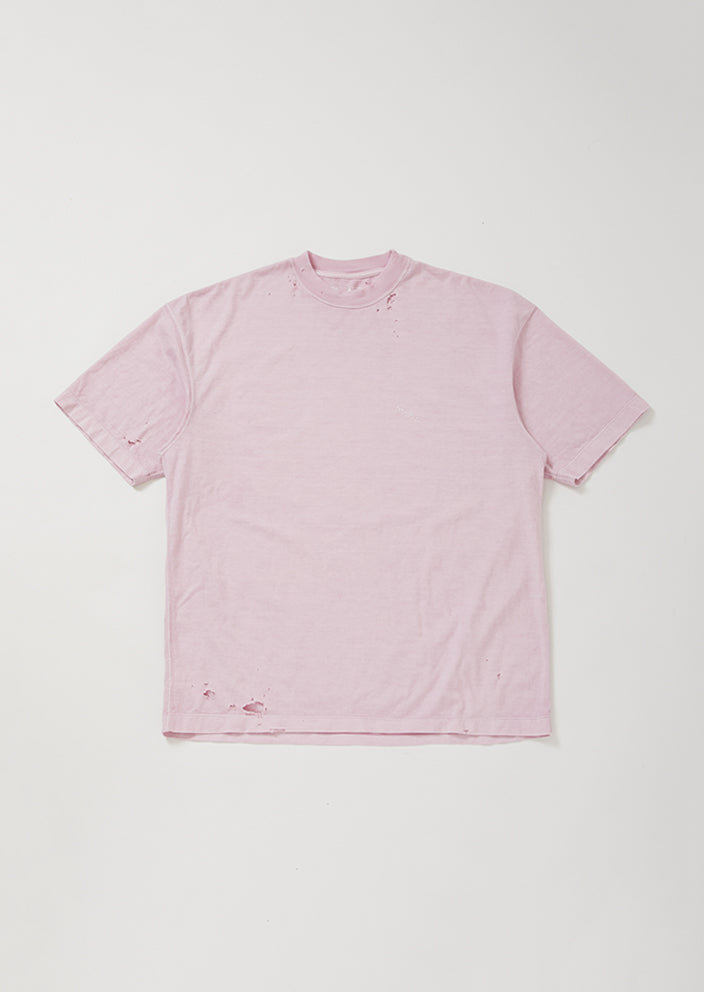 DAMEGE DYEING SHORT SLEEVE T HAKUTOU