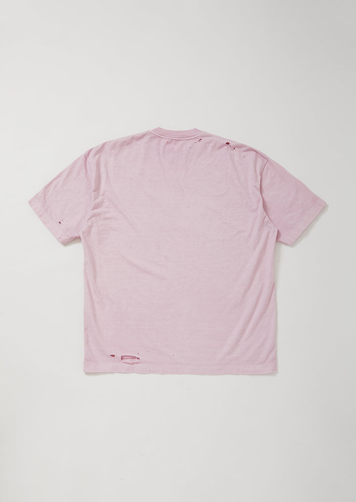 DAMEGE DYEING SHORT SLEEVE T HAKUTOU