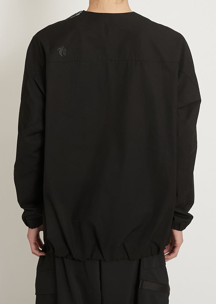 WOVEN DWR LONG SLEEVE PONCHO