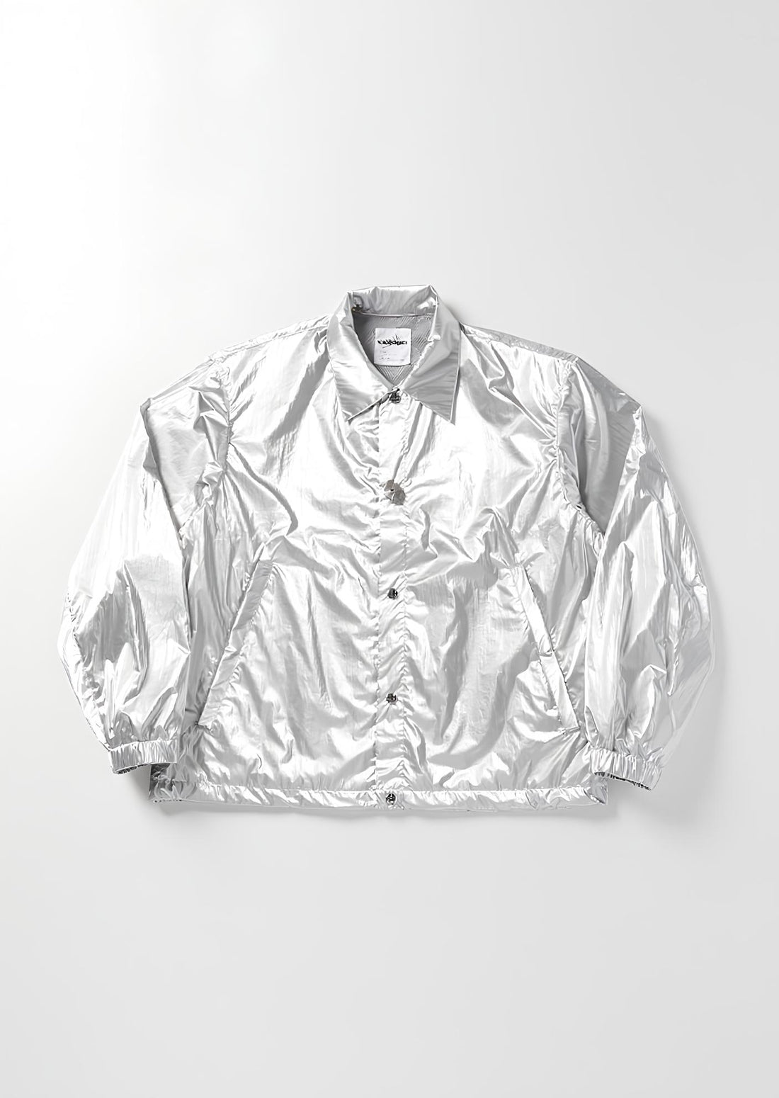【抽選販売 / サイズ1】WOVEN NYLON COACH JACKET WITH 6 BROOCH
